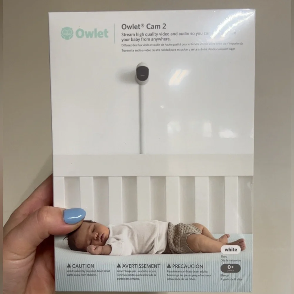New! Owlet Cam Smart Video Baby Monitor with Video Camera and Audio